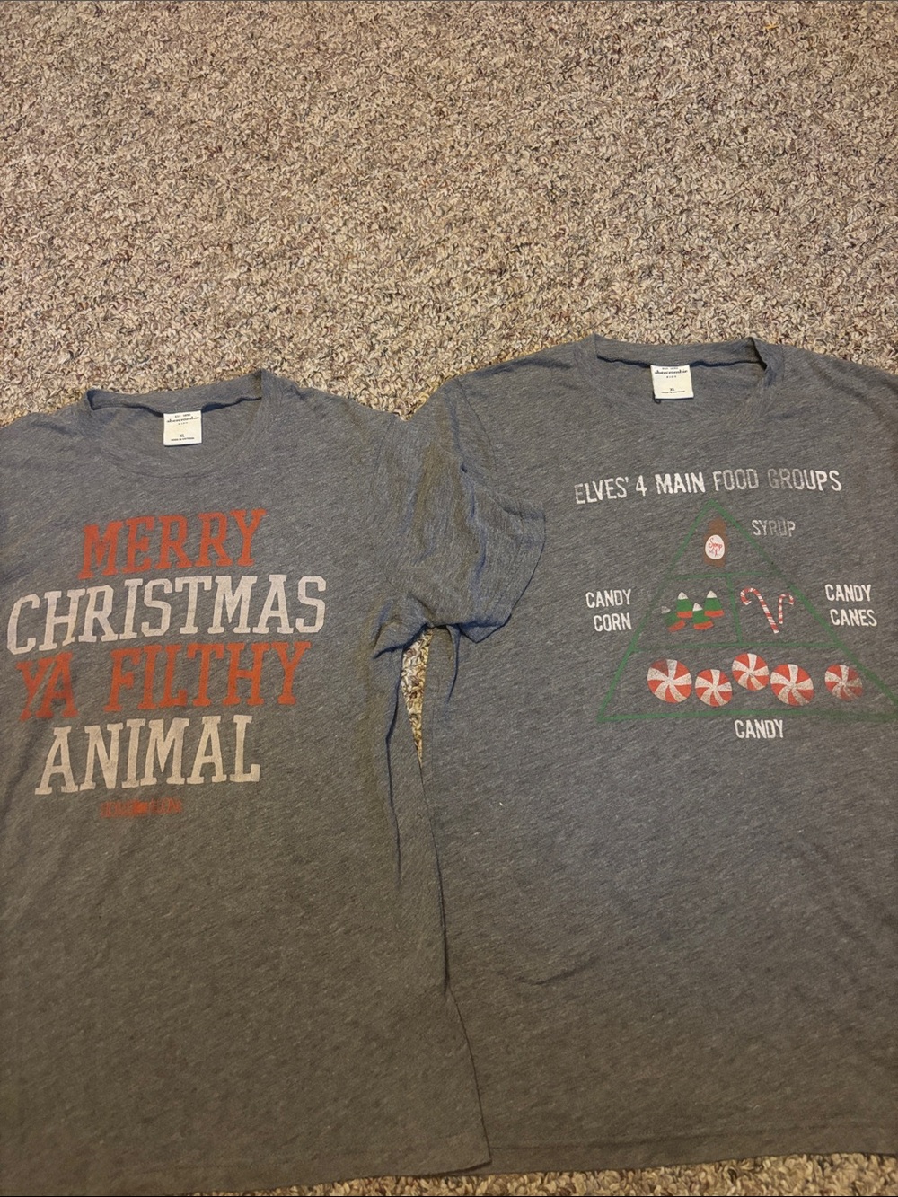 Bundle abercrombie kids Christmas Home Alone Elf Filthy Animal Elves’ 4 Main